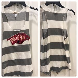 Arkansas Razorback Tank size M